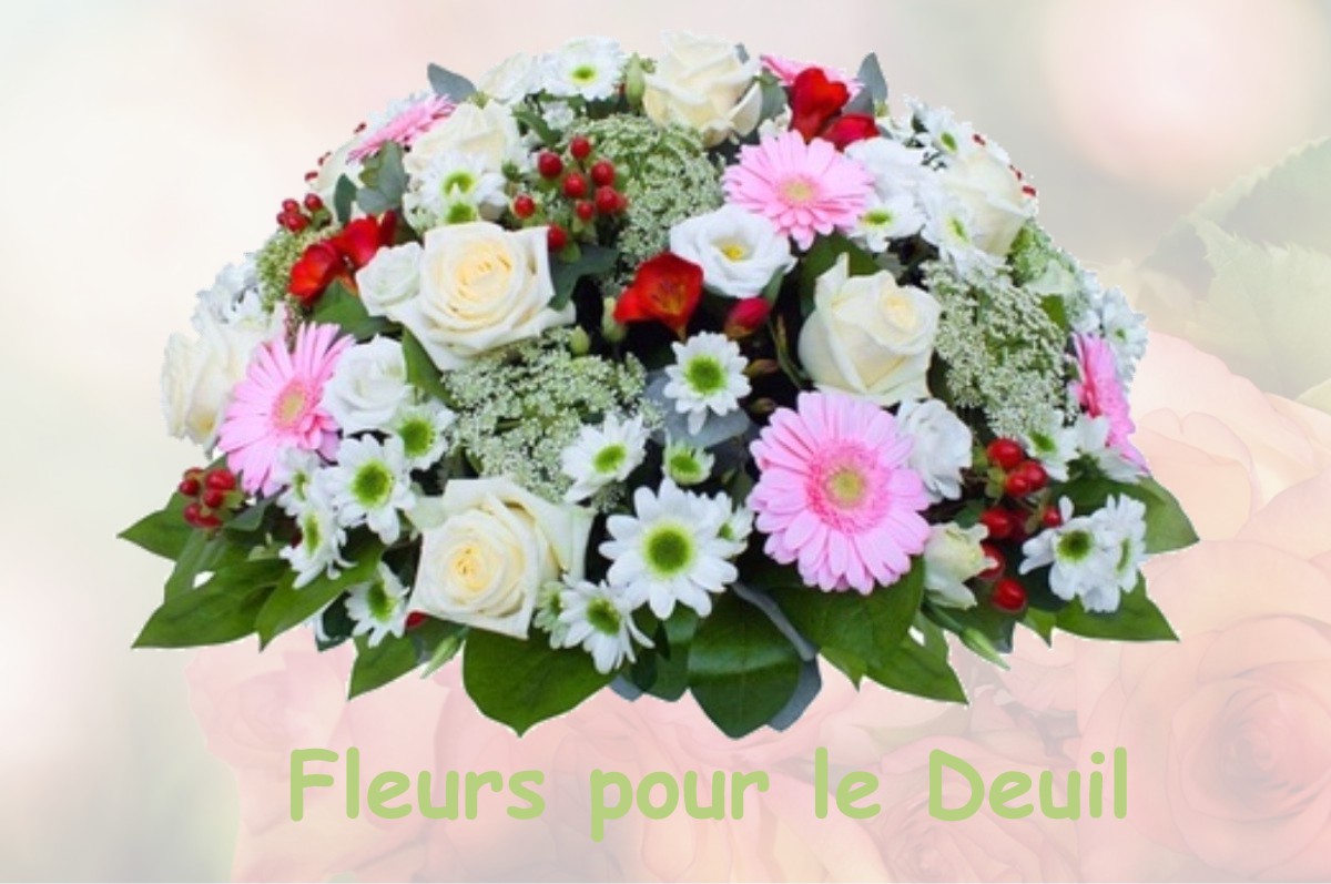 fleurs deuil PORT-BRILLET